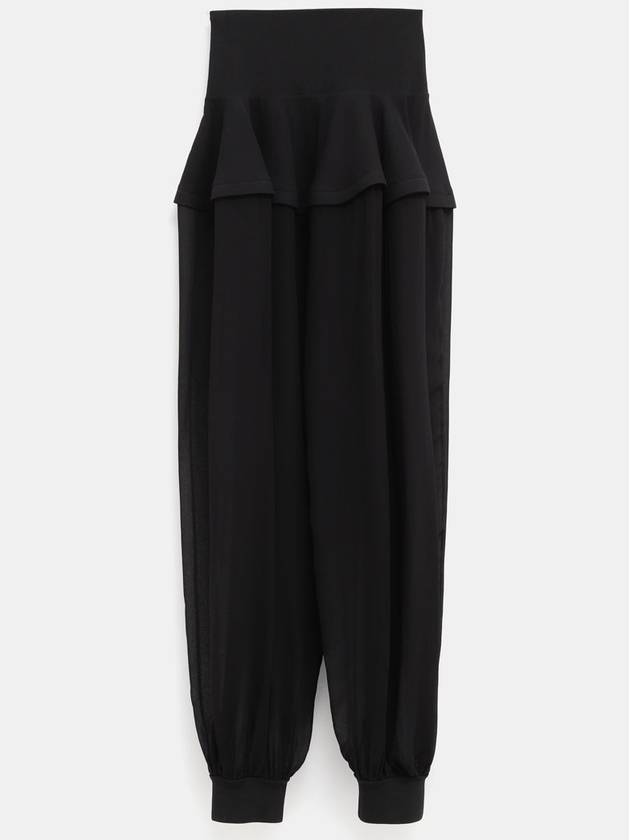 Georgette Peplum Pants - ALAIA - BALAAN 2