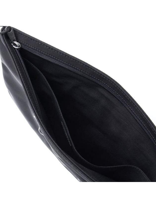 Earth Print Nylon Clutch Bag Black - BALENCIAGA - BALAAN 5