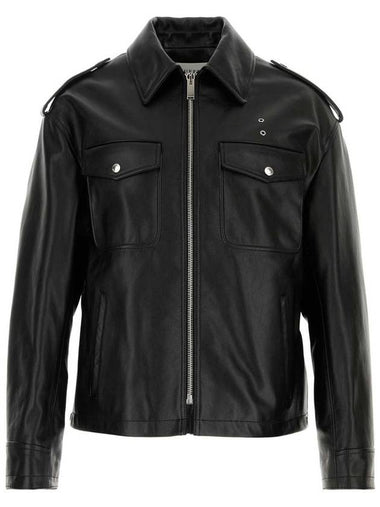 Alexander McQueen Leather Jackets - ALEXANDER MCQUEEN - BALAAN 1