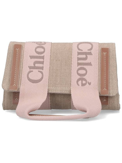 Woody Canvas Belt Bag Beige Pink - CHLOE - BALAAN 2