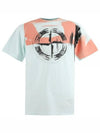 Circlet Logo Printing Short Sleeve T-Shirt Mint - STONE ISLAND - BALAAN 2