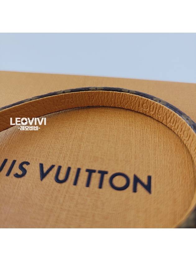 Vivienne Charm Bracelet Gold Brown - LOUIS VUITTON - BALAAN 9