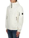 Shell-R Hooded Jacket White - CP COMPANY - BALAAN 4