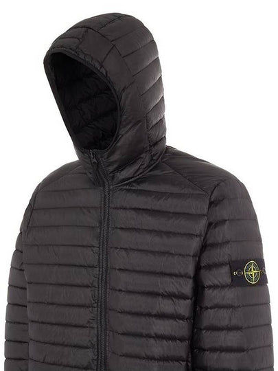 Loom Woven Chambers R-Nylon Down-TC Packable Jacket Black - STONE ISLAND - BALAAN 2