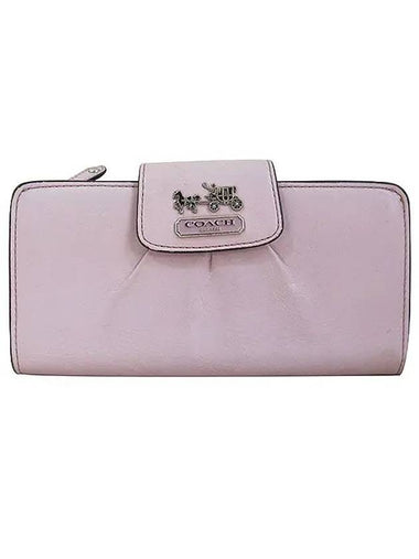 Light purple long wallet - COACH - BALAAN 1