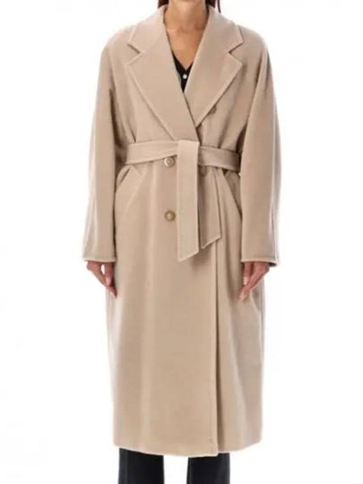 Madame Wool Cashmere Double Coat Beige - MAX MARA - BALAAN 2