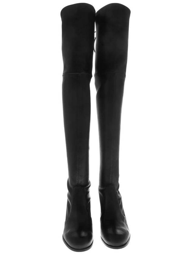 Women's Tieland Ankle Thigh High Boots Black - STUART WEITZMAN - BALAAN 4