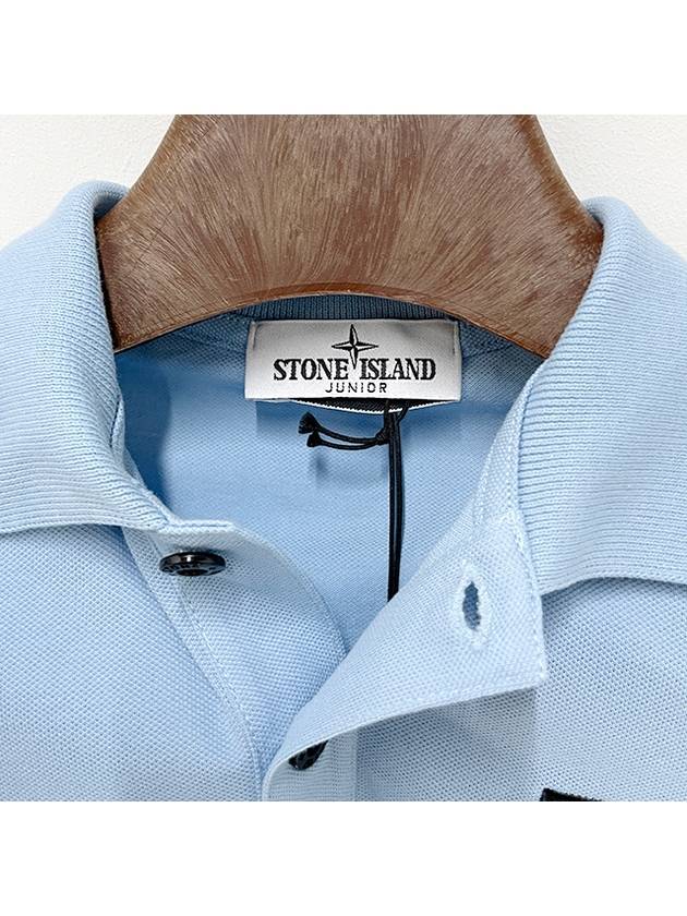 Stone Island Polo T Shirt 801621448V0040 Blue - STONE ISLAND - BALAAN 5