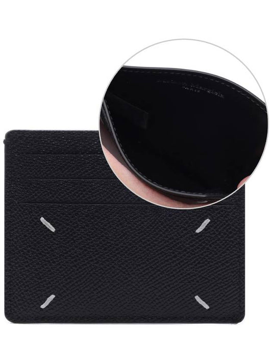 Stitch Small Card Wallet Black - MAISON MARGIELA - BALAAN 2