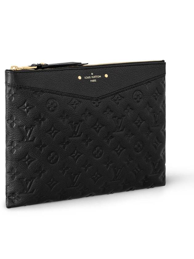 Monogram Daily Empreinte Pouch Bag Black - LOUIS VUITTON - BALAAN 3