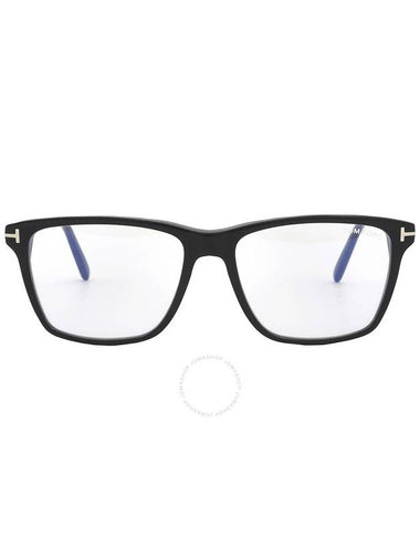 Men's Square Acetate Eyeglasses Black - TOM FORD - BALAAN 1