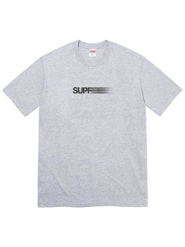 [SUPREME] MOTION LOGO TEE - Heather Grey - SUPREME - BALAAN 1