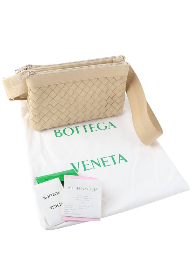 651938 Intrecciato Travertine Duo Bag 34215Y - BOTTEGA VENETA - BALAAN 8