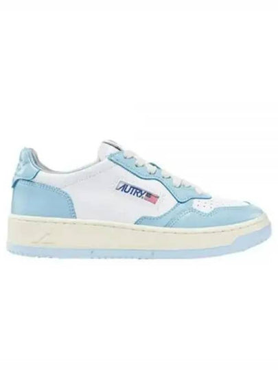 Women's Medalist Bi-Color Low-Top Sneakers Blue - AUTRY - BALAAN 2