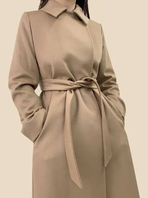 Bcollag Style Wool Single Coat Beige - MAX MARA - BALAAN 10