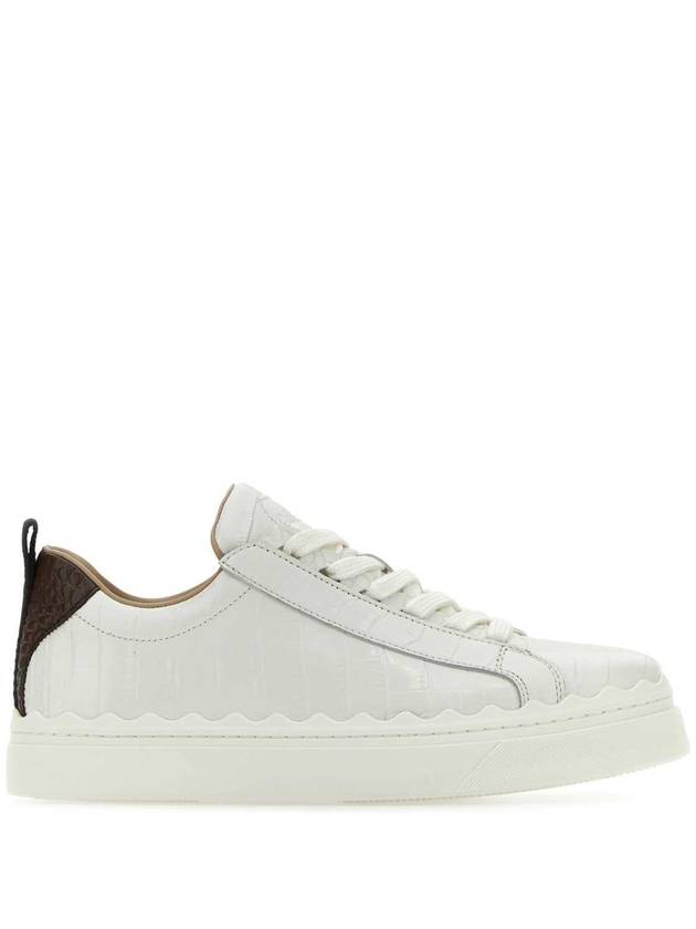 Lauren Low Top Sneakers White - CHLOE - BALAAN 1