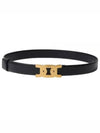 Logo Buckle Leather Belt Black - TOD'S - BALAAN 1