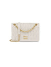 Matelasse Nappa Leather Mini Bag White - MIU MIU - BALAAN 1