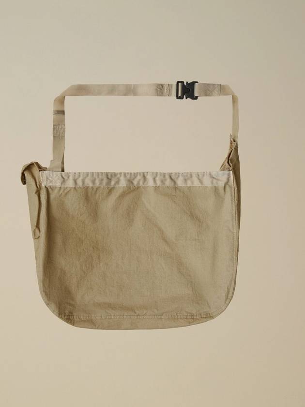 Plain Paper Touch Logo Hand Cross Bag Beige - CP COMPANY - BALAAN 3