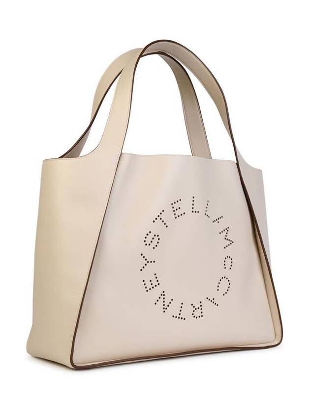 Stella Logo Tote Bag Pure White - STELLA MCCARTNEY - BALAAN 3