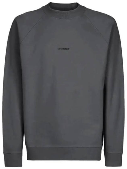 Diagonal Brushed Sweatshirt Grey - CP COMPANY - BALAAN 2