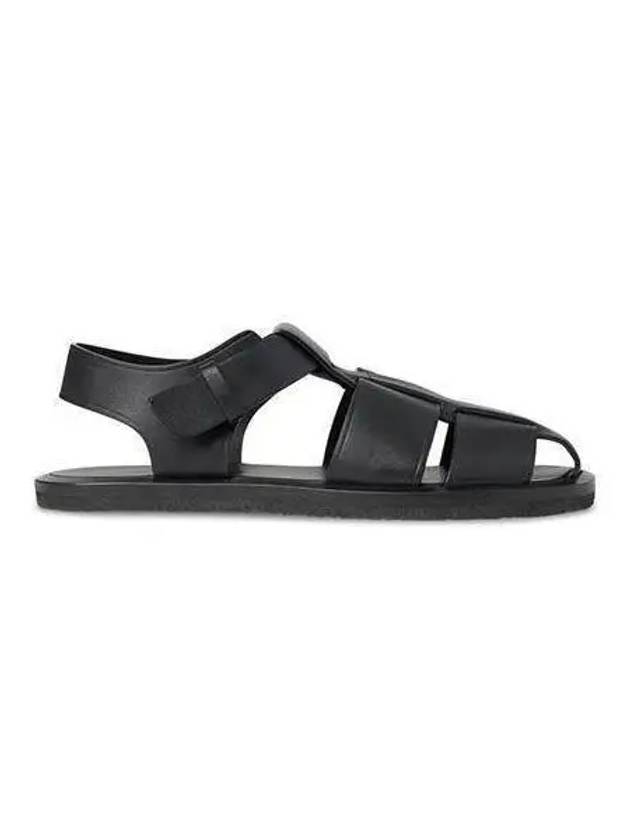 Women s Fisherman Sandals Black Cream F1343N60 - THE ROW - BALAAN 1