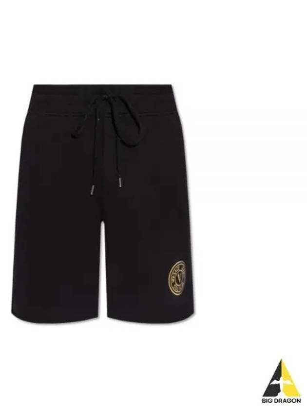 COUTURE SWEATSHORTS 76GADT02 CF01T G89 cotton sweat shorts - VERSACE - BALAAN 1