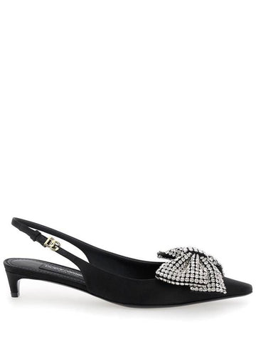 Svarovsky Bow Kitten Heel - DOLCE&GABBANA - BALAAN 1