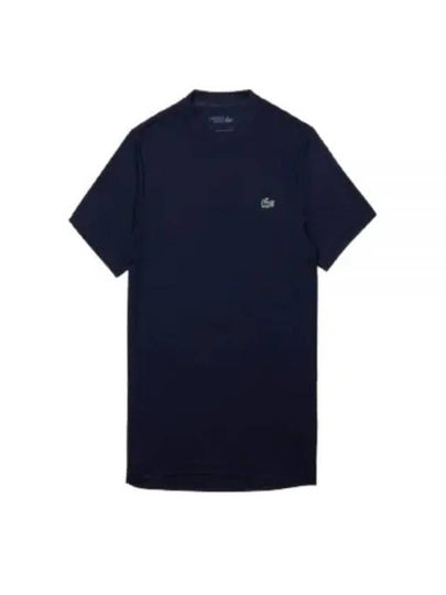 Men's Ultra Dry Short Sleeve T-Shirt Navy - LACOSTE - BALAAN 2