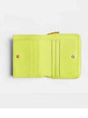 Intrecciato Zipper Bifold Half Wallet Lime - BOTTEGA VENETA - BALAAN 4