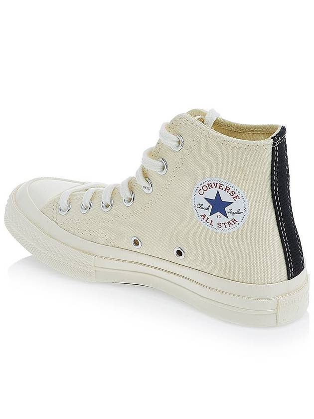 Chuck Taylor High Top Sneakers P1 K112 2 White - COMME DES GARCONS - BALAAN 4