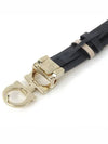 Reversible Gancini Leather Belt Black Macadamia - SALVATORE FERRAGAMO - BALAAN 6