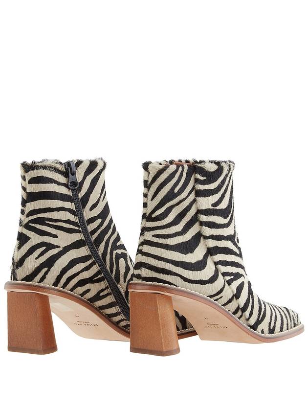 Rejina Pyo Ladies Ponyskin Zebra Edith Leather Ankle Boots, Brand Size 36 ( US Size 6 ) - REJINA PYO - BALAAN 3