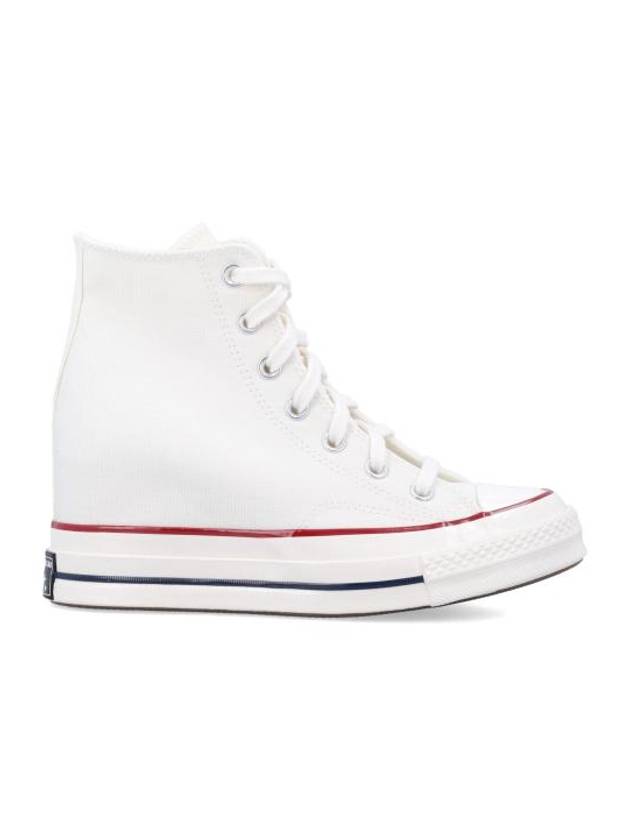 Chuck 70 Wedge High Top Sneakers Egret - CONVERSE - BALAAN 1