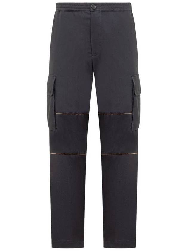 Drawstring Cargo Straight Pant Blue - MARNI - BALAAN 2