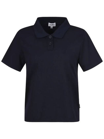 Simple Shirt Collar Pique T-Shirt MO4ME402 - P_LABEL - BALAAN 1