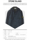 20SS 721512408 V0028 Wappen Patch Hooded Shirt Button Jacket Blue Navy Men's Jacket TEO - STONE ISLAND - BALAAN 2