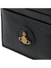 Women's Polished Flat Card Wallet Black - VIVIENNE WESTWOOD - BALAAN 7