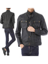 Racemaster Waxed Cotton Jacket Black - BELSTAFF - BALAAN 2