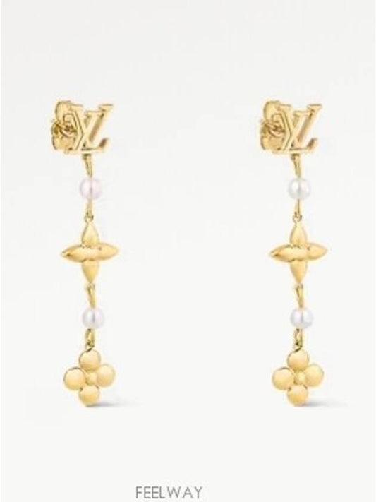 Louisa Earrings Gold - LOUIS VUITTON - BALAAN 2