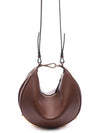 Fendigraphy Leather Small Tote Bag Brown - FENDI - BALAAN 5