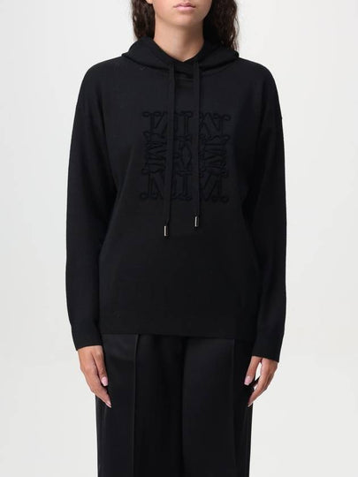 Pamir Virgin Wool Hoodie Black - MAX MARA - BALAAN 2