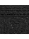 LV Charm Monogram Empreinte Leather Card Wallet Black - LOUIS VUITTON - BALAAN 6