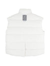 Unisex Goose Down Padding Vest White - PEOPLE OF THE WORLD - BALAAN 4