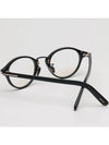 Glasses Frame TF5920DB 001 Round Horn Frame Blue Light Blocking Asian Fit Eye Protection - TOM FORD - BALAAN 4