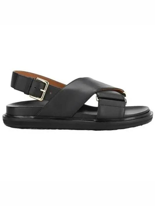 Fussbett Sandals Black - MARNI - BALAAN 2