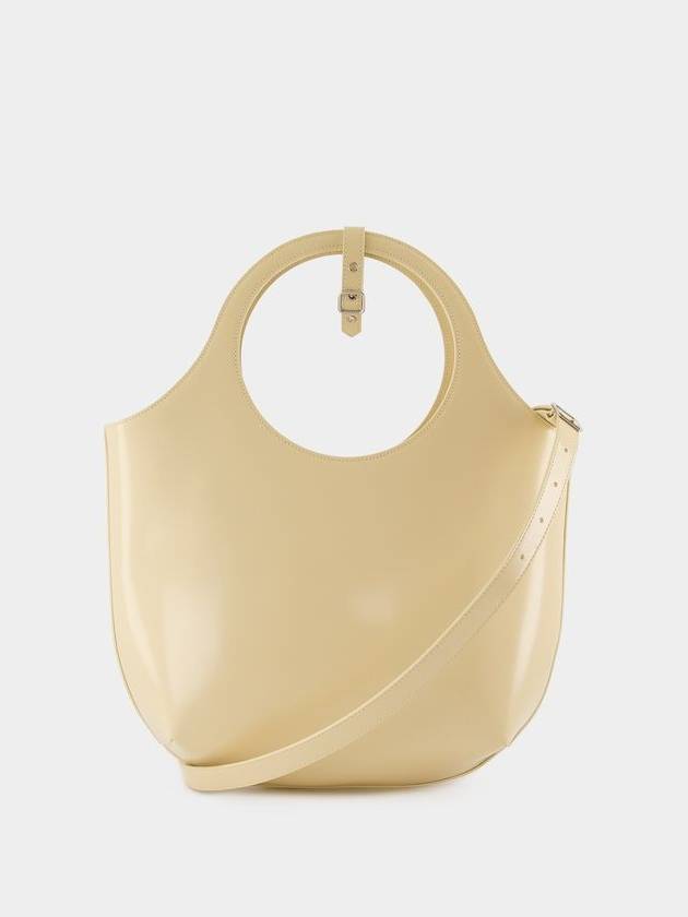 Medium Holy Iced Shoulder Bag - Courreges - Leather - Yellow - COURREGES - BALAAN 3