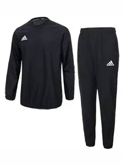 Sauna suit crew neck set sweat ADISS02B black coating - ADIDAS - BALAAN 2