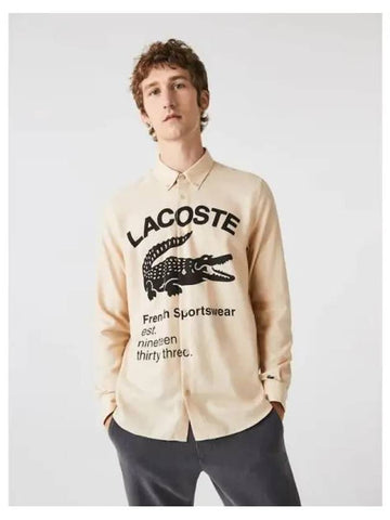 Men s Lettering Shirt CH4568 52N UB7 Domestic Product GQ2N22121289494 - LACOSTE - BALAAN 1