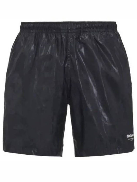 graffiti logo swim shorts - ALEXANDER MCQUEEN - BALAAN 2